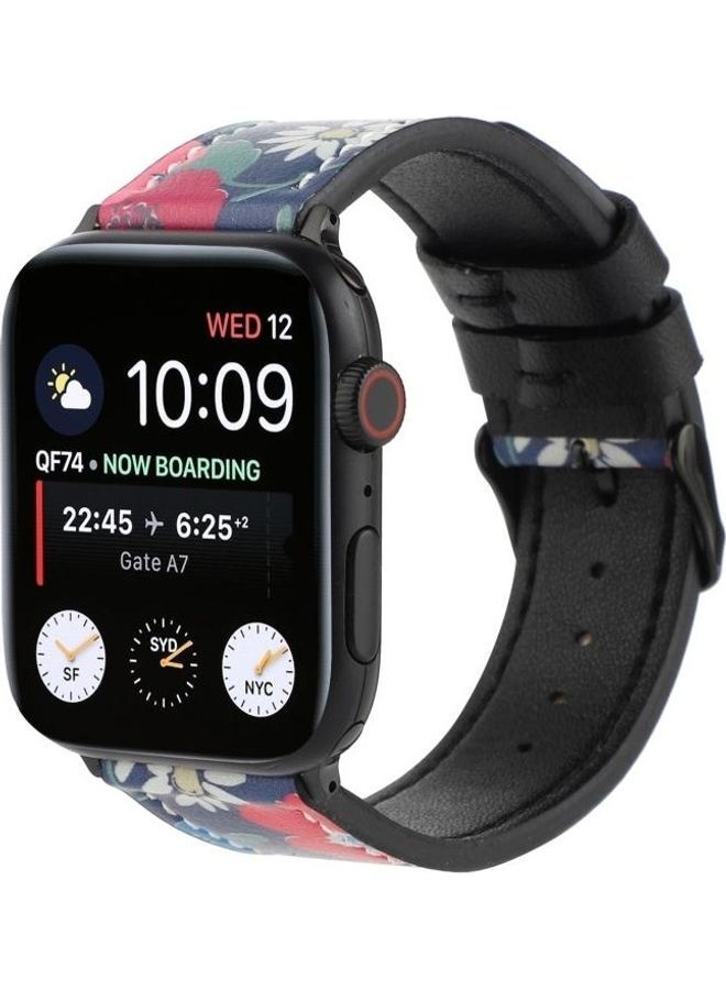 نيبمينينت سوار ساعة مزين بطبعة متعدد الألوان - Image 3