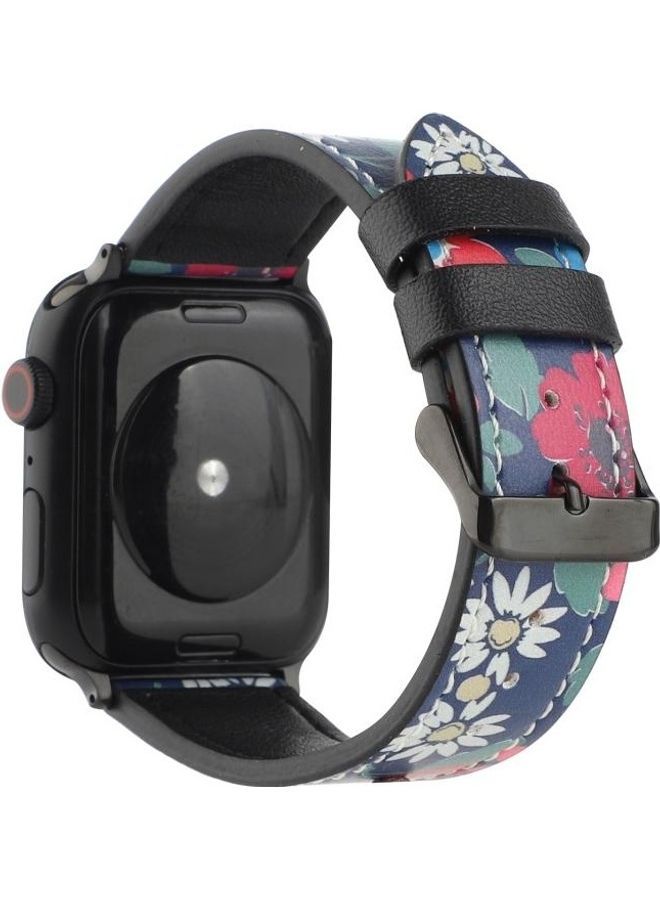 نيبمينينت سوار ساعة مزين بطبعة متعدد الألوان - Image 4