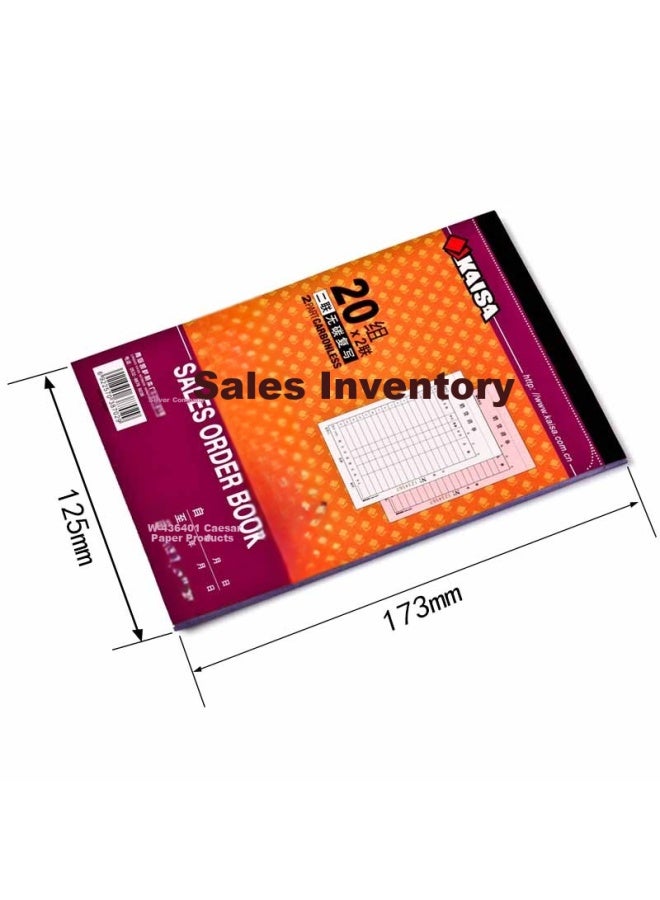 Kaisa (Kaisa) Sales Invoice Duplicate 20 Sets Carbonless Copy Receipts 36K (173*125Mm) Pack Of 10 W-436401 - Image 2
