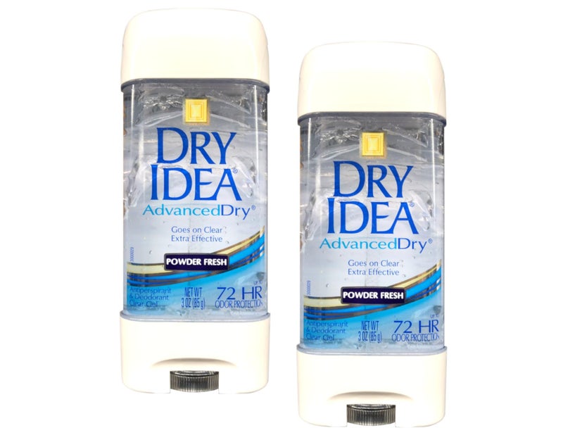 Dry Idea Powder Fresh Clear Gel AntiPerspirant and Deodorant 30 fl oz Pack of 2