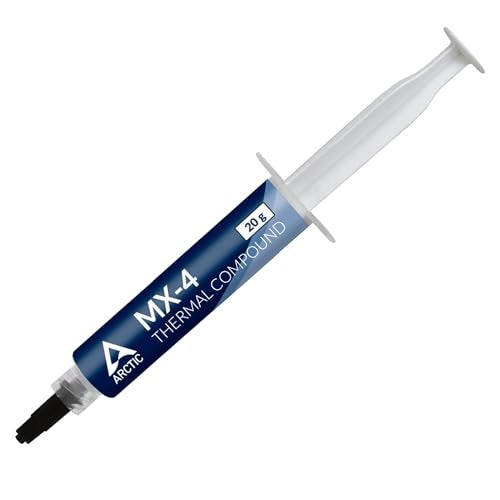 ARCTIC MX4 20 g Premium Performance Thermal Paste for All Processors CPU GPU PC Very high Thermal Conductivity Long Durability Safe Application NonConductive - Image 1