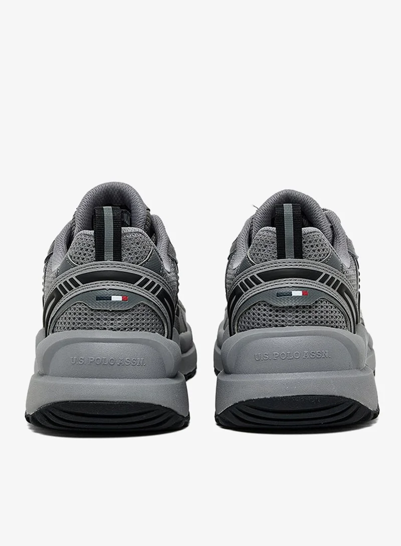 U.S. Polo Assn. GREY MEN LIFESTYLE COMFORT SNEAKERS for Men | Best Price UAE