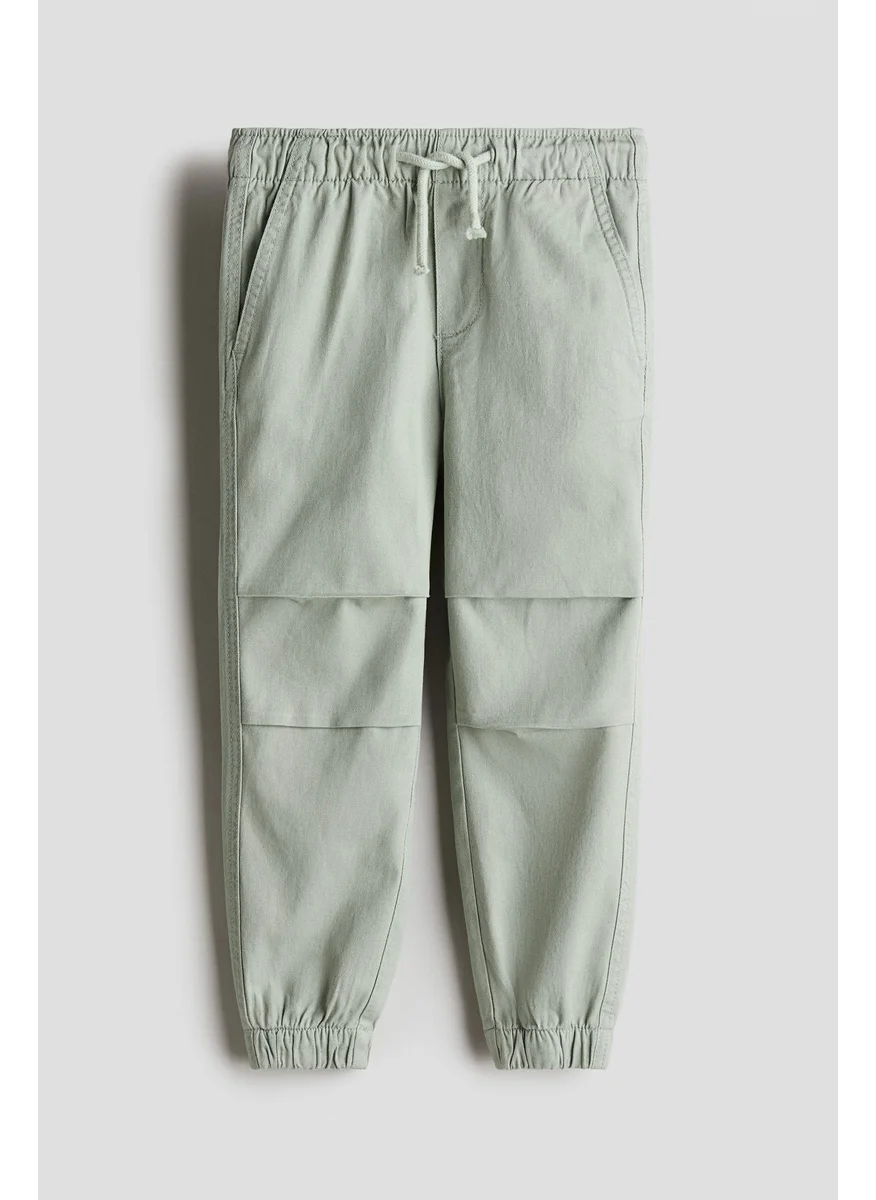 اتش اند ام Twill Joggers