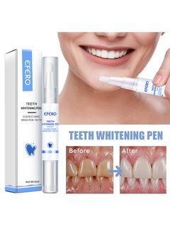 efero Teeth Whitening Pen ，Cleaning Serum ，Remove Plaque Stains Dental Tools ，Whiten Teeth Oral Hygiene，Effective Transparent White Teeth， Tooth Whitener Bleach Ph Neutral 5ml  - Image 1