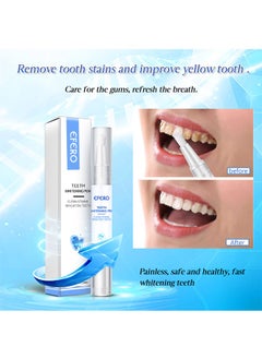 efero Teeth Whitening Pen ，Cleaning Serum ，Remove Plaque Stains Dental Tools ，Whiten Teeth Oral Hygiene，Effective Transparent White Teeth， Tooth Whitener Bleach Ph Neutral 5ml  - Image 5