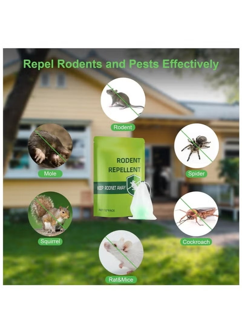 Generic Mice Rodent Repellent, Peppermint Oil to Repel Mouse Bugs Spiders Cockroach Rodents Insects Ants for House and Garden Protection, Natural Ingredients Mouse Repellent Balls Deterrent Pest Control  - Image 2