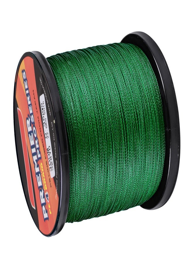 Proberos 5.0/50LB Fishing Wire Abrasion Resistant Fishing Tape 4 Stranded Braided PE Fishing Line for Seawater Freshwater 300m Green - Image 4