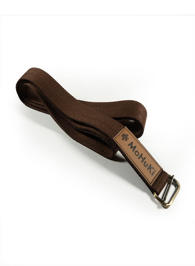 Mohuki Yoga Strap - Polyester - Brown - Image 1