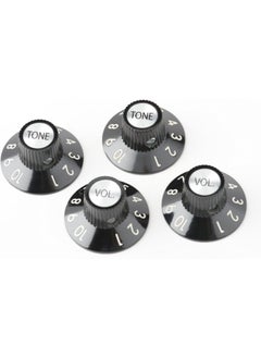 Fender 72 Telecaster Custom Knobs  Black Set of 4
