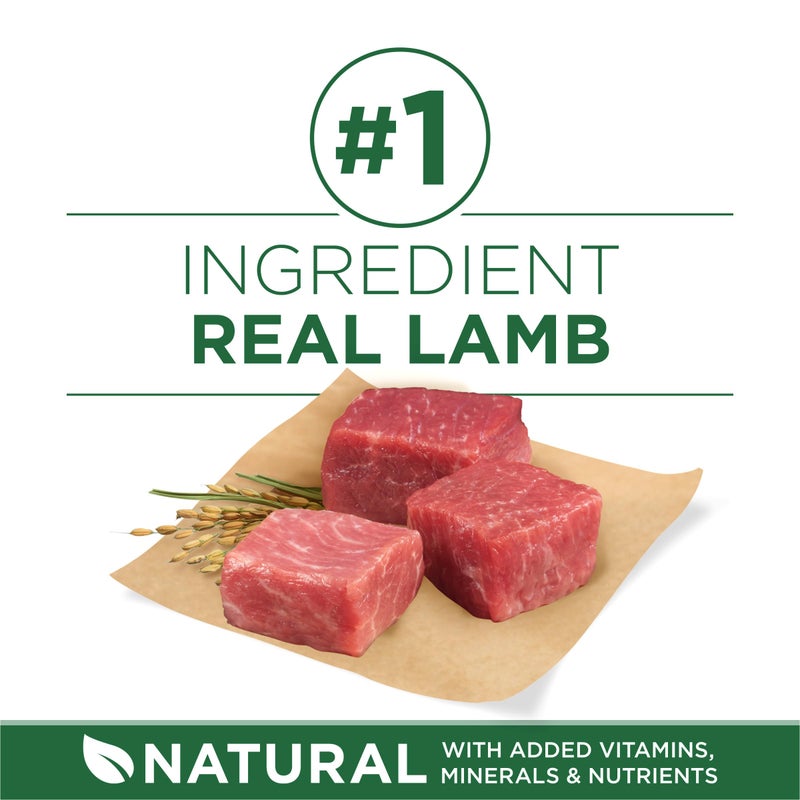 Purina One Small Breed Plus High-Protein Dog Food Lamb and Rice Formula Dry Dog Food - 7.4 lb. Bag - Image 3