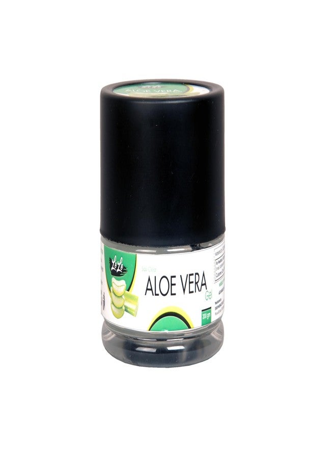 LELE aloevera Gel for face and Body | Natural Pure & Organic | Hydrating, Moisturizing, Soothing Skin | Multipurpose Gel pack of 200gm. (medium 200gm, Aloe Vera) - Image 1
