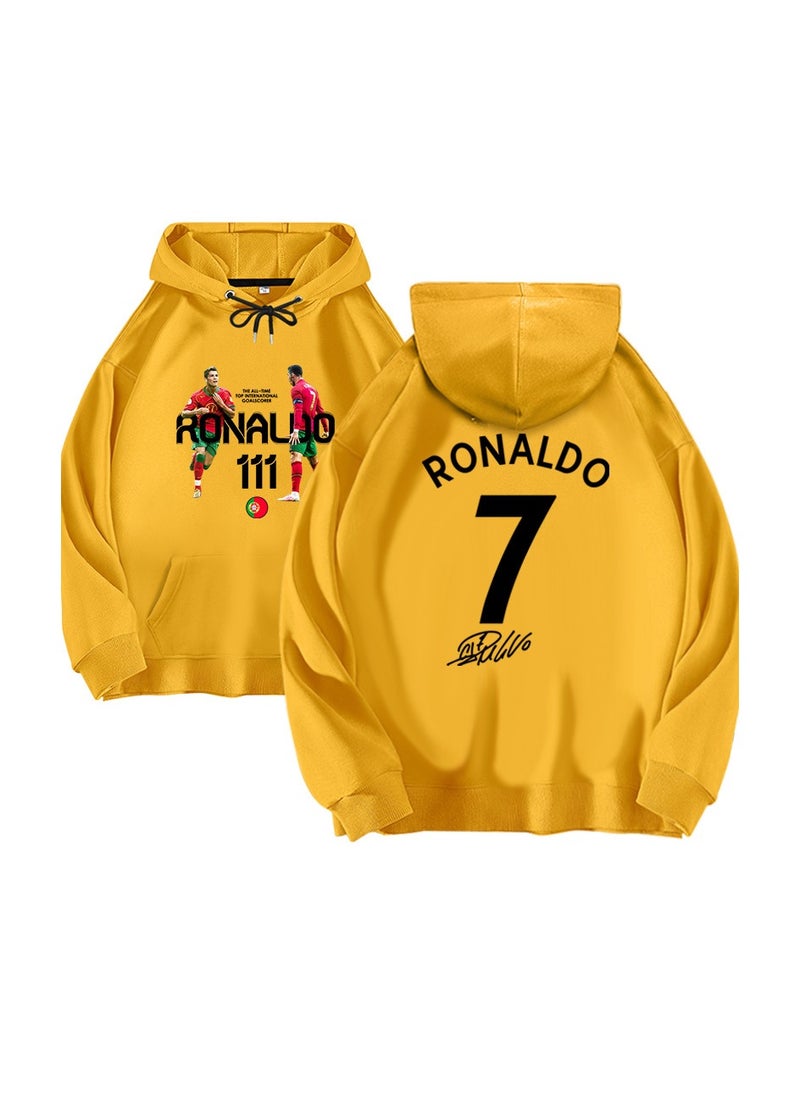 Generic - Cristiano Ronaldo Hoodie Men Women Couples Sweatshirts Pullover Shirt Hooded Sweater - Image 1