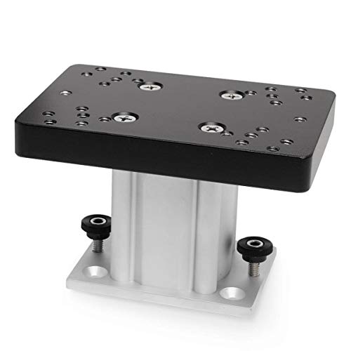 Cannon Aluminum FixedBase Pedestal Mount for Downriggers and Boats 4 - Image 1