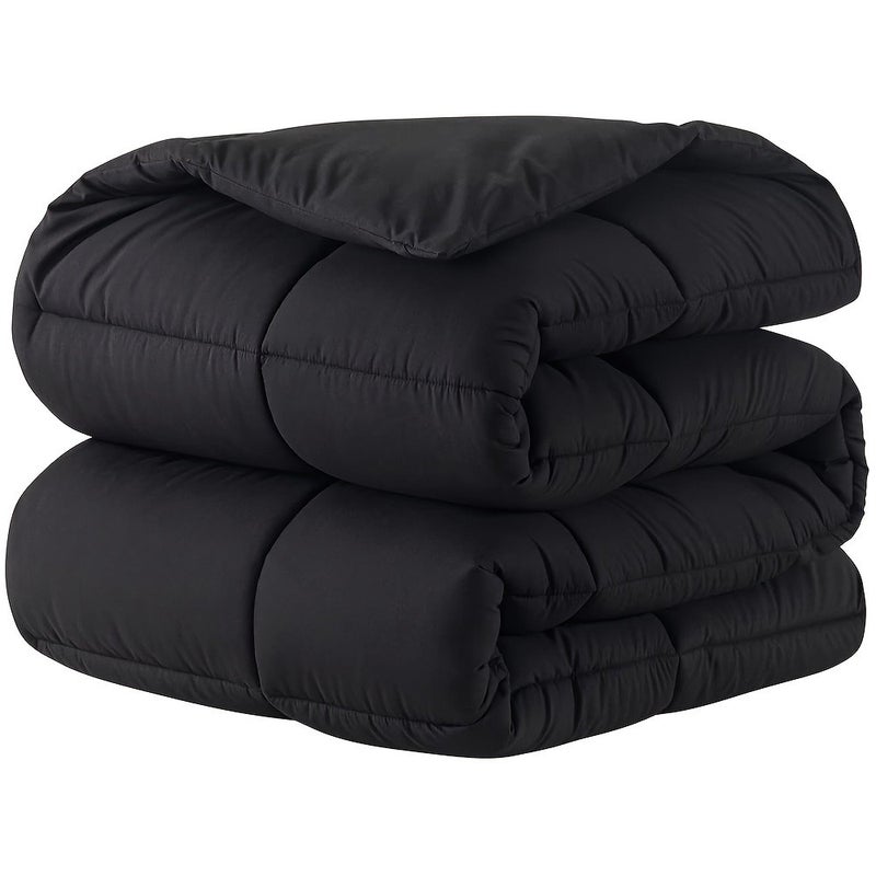 1pc Comforter Duvet Insert - Quilted Comforters, All Season Duvet, Polyester Filling, Bedding Comforter With Corner Tabs - Image 1