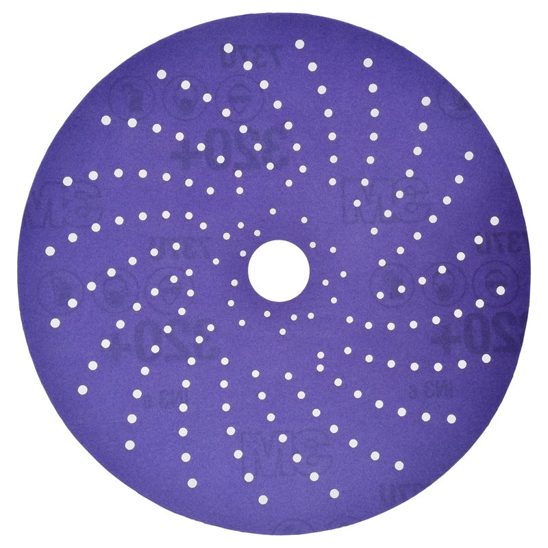 3M Cubitron II Hookit Clean Sanding Abrasive Disc 31484 6 in 400 Grade High Performance Long Lasting MultiHole Pattern Ecoat Sanding Primer Sanding 50 DiscsCarton - Image 2