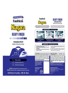 Faultless Niagara Spray Starch Plus Heavy 20 Oz  - Image 3