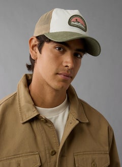 American Eagle Logo Twill Trucker Cap  - Image 3