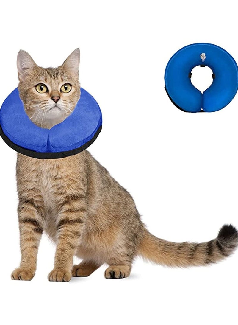 Generic Soft Dog Cone Collar for Large Medium Small Dogs and Cats After Surgery Inflatable Neck Donut Cat E Recovery Alternative  - Image 1