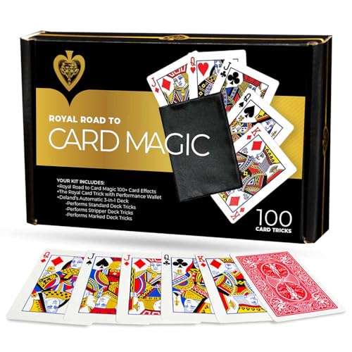MAGIC MAKERS Card Tricks for Beginners to Master Level  Royal Road to Card Magic 100 Effects - Image 1