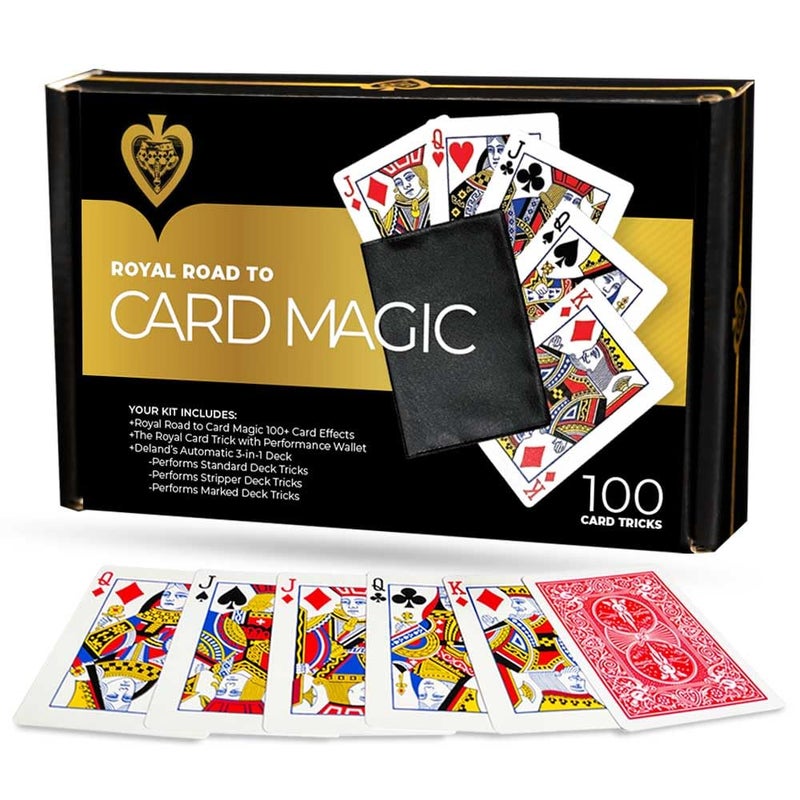 MAGIC MAKERS Card Tricks for Beginners to Master Level  Royal Road to Card Magic 100 Effects - Image 2