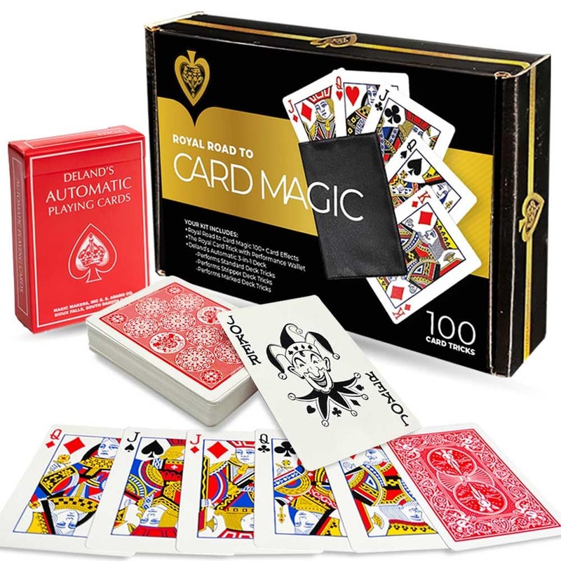 MAGIC MAKERS Card Tricks for Beginners to Master Level  Royal Road to Card Magic 100 Effects - Image 3