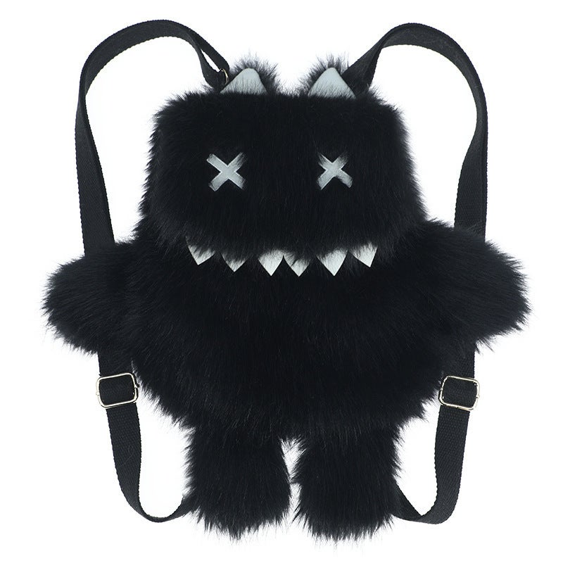 Anime Cartoon Cat Plush Mini Backpack Women's Shoulder Bag - Image 1
