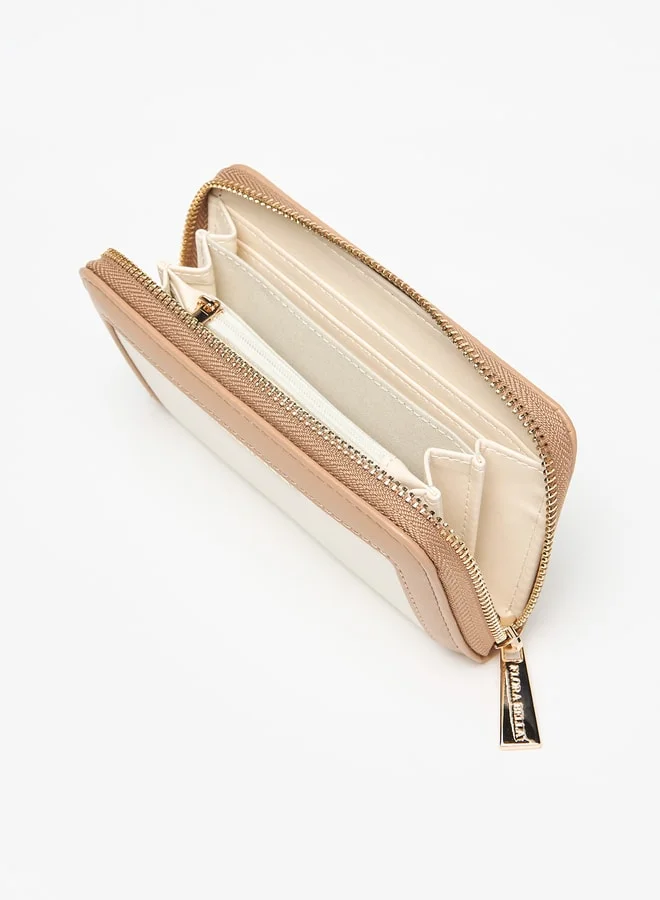 Flora Bella By Shoexpress Women Solid Zip Around Wallet