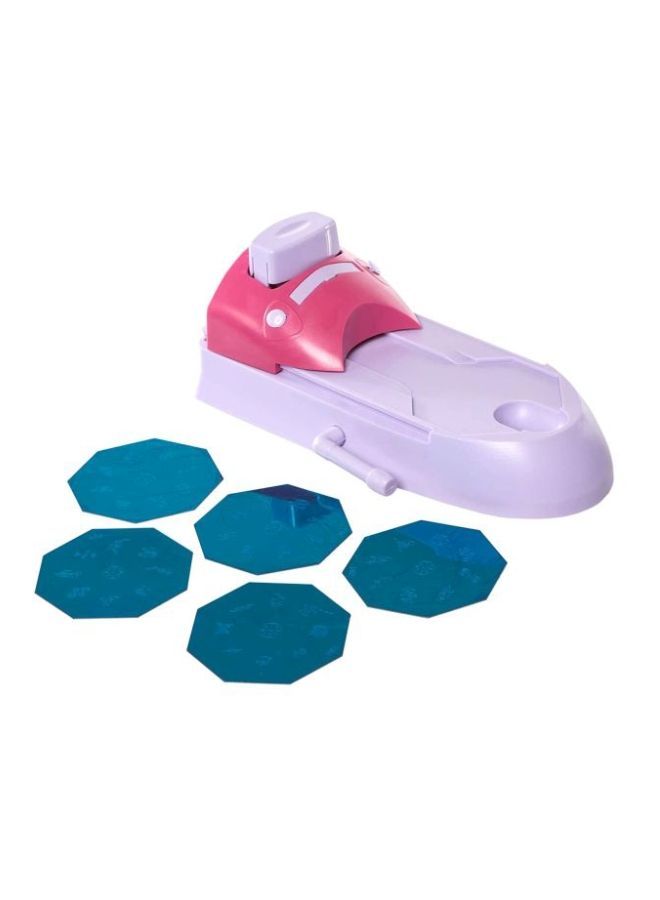 NIBEMINENT Nail Magic Coloring Device Purple/Pink - Image 1