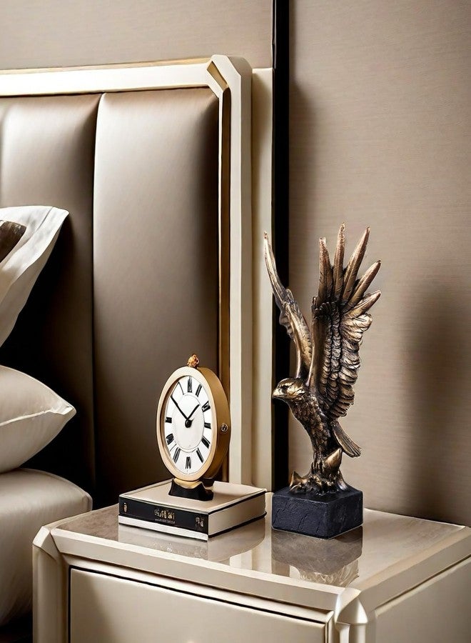 SHTWX Resin Eagle Statue Sculpture Frgurine Gift for Home Office Living Room Desktop Display Decorative Decoration - Image 2