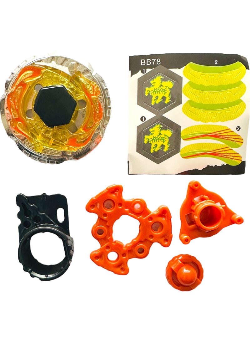 BeyBlade - BB78 Metal Fusion Rock Giraffe (Zurafa) WI-Without Launcher - Image 1