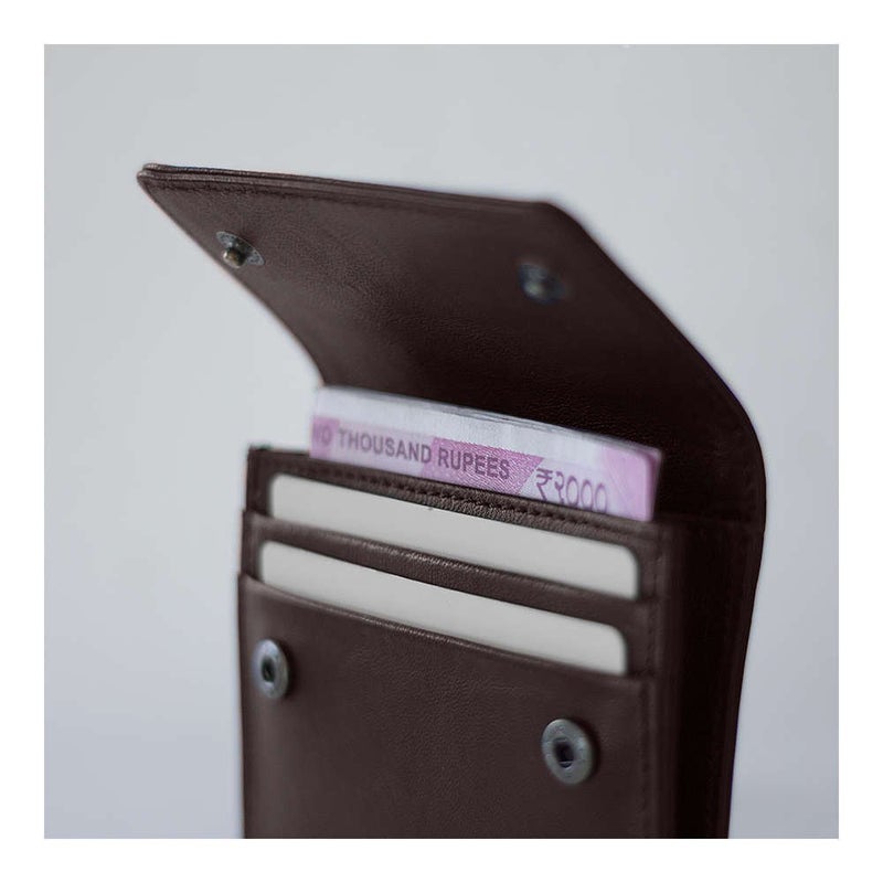 Daily Objects Flip Top Card Wallet for Women - Image 5