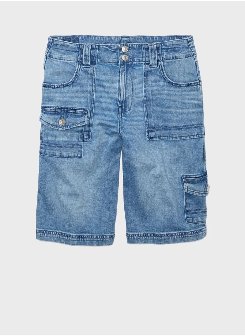 American Eagle Pocket Detail Baggy Cargo Shorts