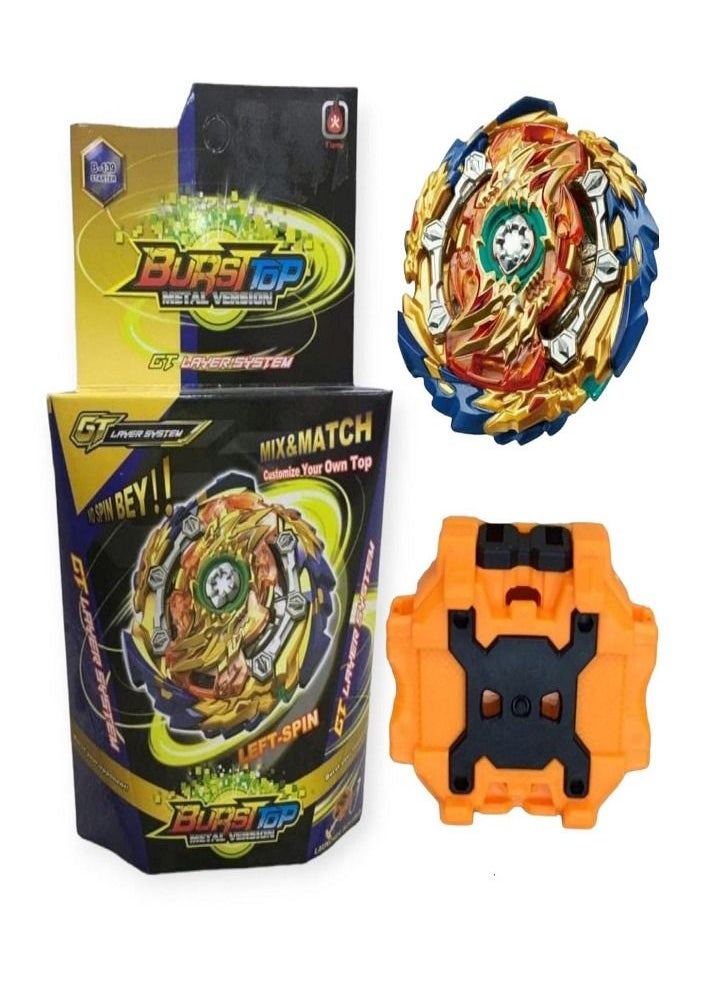 Generic - Beyblade Burst Starter B-139 Wizard Fafnir.Rt.Rs With Launcher LR - Image 1
