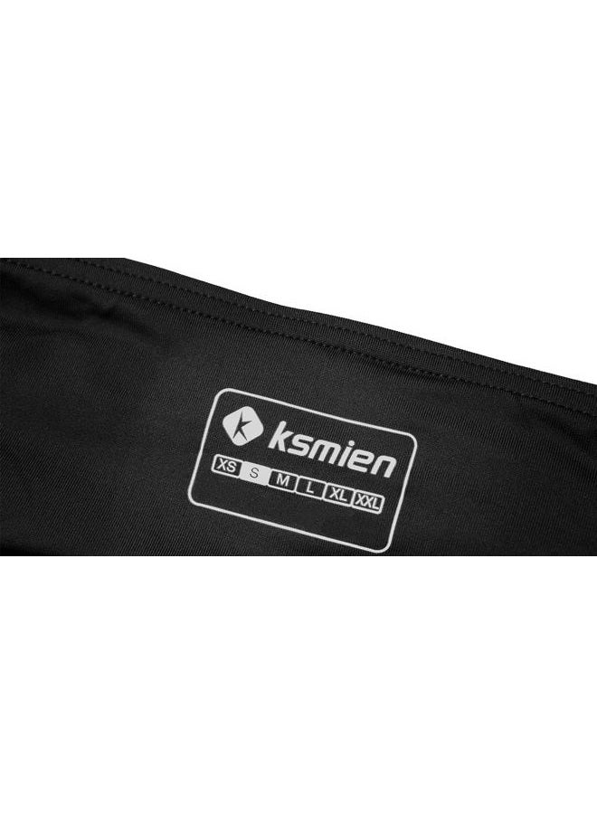 Ksmien Women's 2 in 1 Running Shorts - Lightweight Athletic Workout Gym Yoga Shorts Liner with Phone Pockets Black, L - Image 5