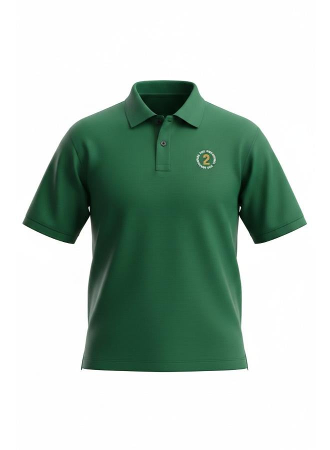 Al-Ahli Saudi FC Al Ahli Back to Back Polo Royal Green - Image 1