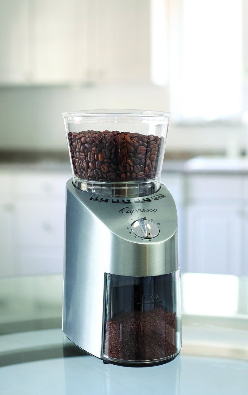 Capresso مطحنة كابريسو إنفينيتي ذات البور المائل - Image 3