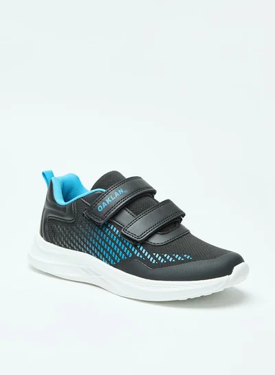 شو اكسبرس Mesh Textured Sports Shoes with Hook and Loop Closure