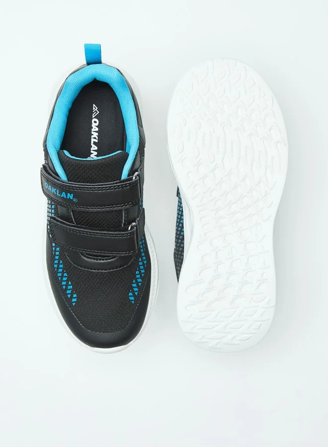 شو اكسبرس Mesh Textured Sports Shoes with Hook and Loop Closure