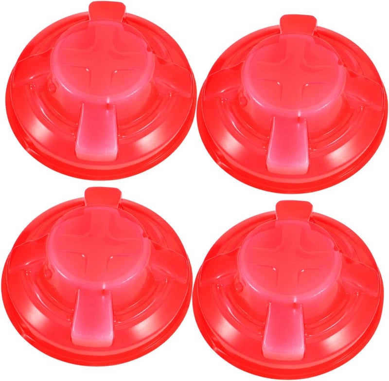 OSALADI Detector Cover, 4Pcs Fires Alarm Cover Decorative Detector Protector Plastic Detector Guard During Cooking or Baking - Image 1