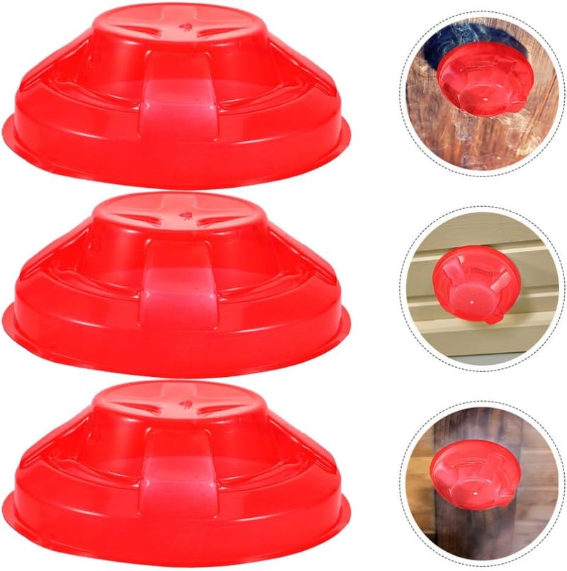 OSALADI Detector Cover, 4Pcs Fires Alarm Cover Decorative Detector Protector Plastic Detector Guard During Cooking or Baking - Image 4