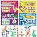 WorldBazaar 24 Sets Valentines Cards with Snake Cubes for Kids Valentine Fidget Toys with Cards for Valentine Classroom Exchange Prizes Goodie Bag Stuffers Valentines Party Favors - Image 2