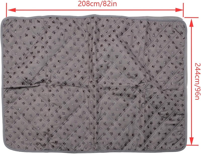 Waterproof Pet Furniture Cover, Dog Sofa Cushion Protector, Double - Sided Soft Peach Skin Fabric Couch Cover for Bed and Sofa, Machine Washable Dog Bed Blanket for Home (L:96*82in(244*208cm)) - Image 3