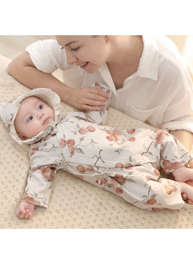 Balipig Newborn Baby Clothes 2-piece Set Full Moon Class A Cotton Male Baby Ha Clothes Wind Female Spring And Autumn Style Jumpsuit - Image 3