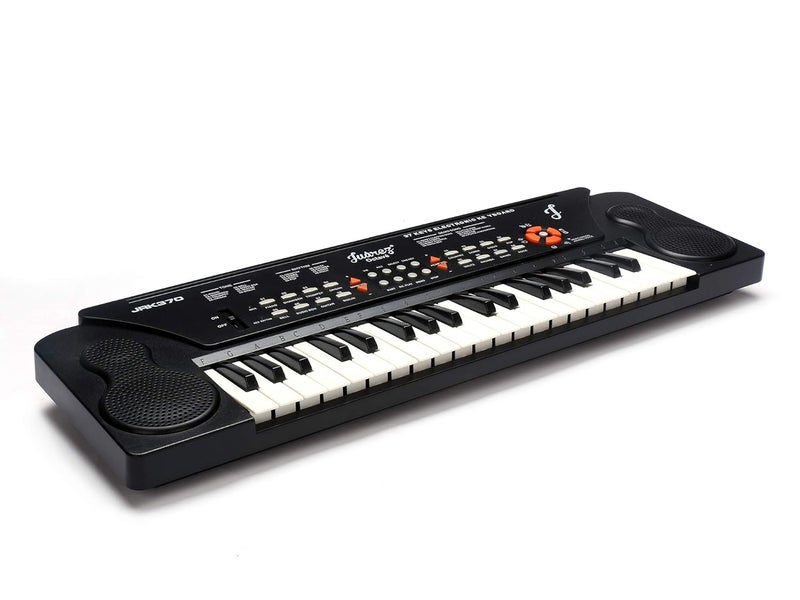 Juarez Octavé JRK370 37-Key Portable Electronic Keyboard Piano | 8 Rhythms | 8 Timbres | 8 Demos|4 Percussions | 4 Animal Voices | Adapter | Key Note Stickers - Image 5