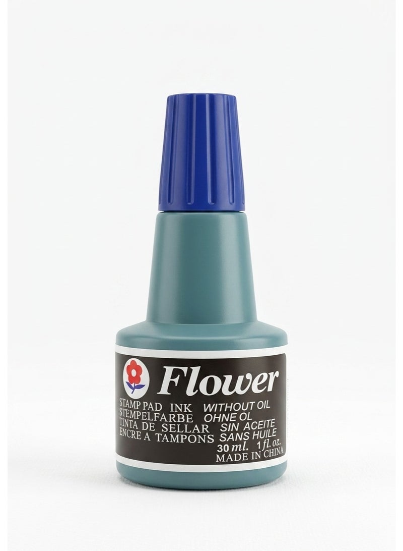 فلاور حبر ختام ومؤشرات أزرق من "Flower" (30 مل) – خالي من الزيوت - Image 3