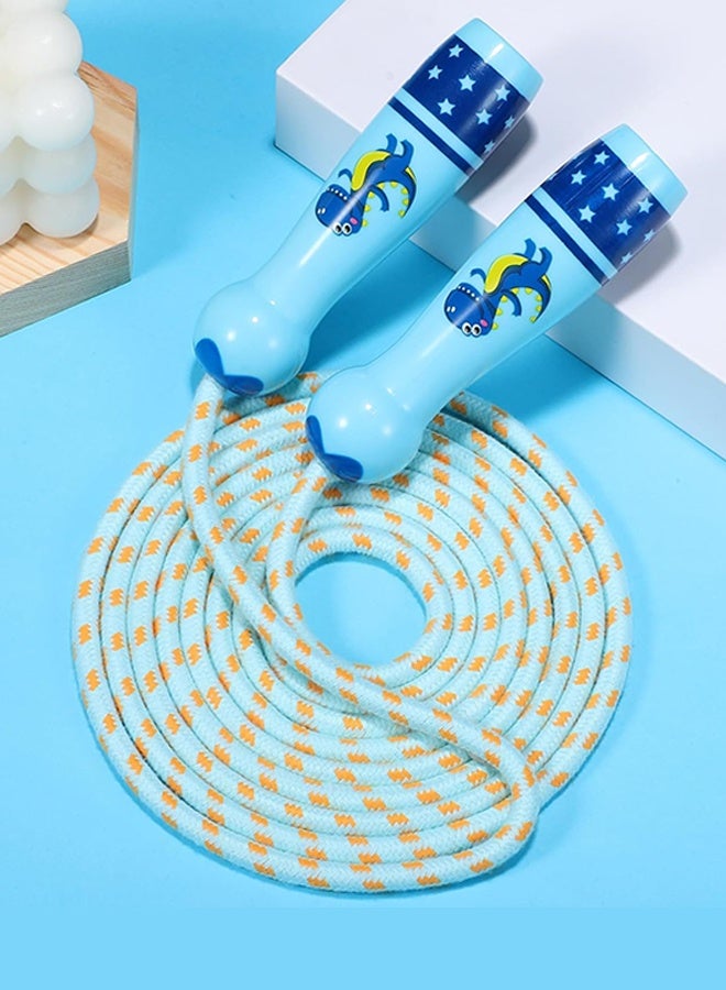 Organizer Jump Rope for Kids-Adjustable Cotton Braided Skipping Rope for Toddler Fitness Workout Exercise Outdoor Activity - Image 5