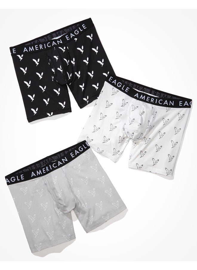 American Eagle - AEO 6" Classic Boxer Brief Multipack - Image 1