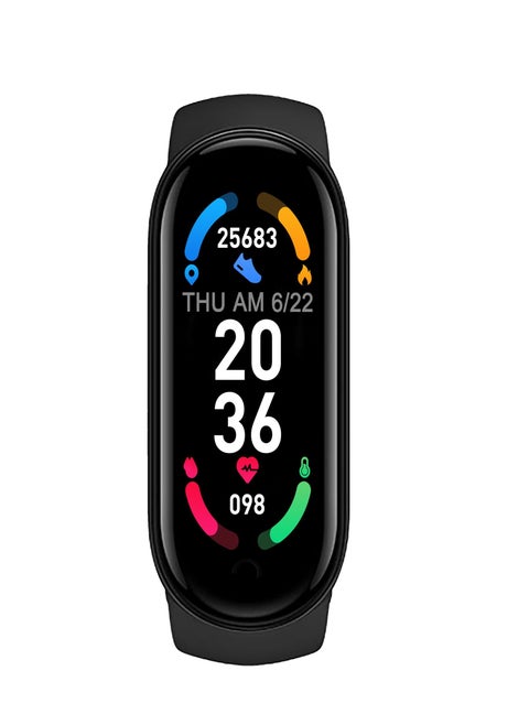 Sports Bluetooth Smart Watch, High Definition Touch Screen Smart Bracelet, Pedometer, Heart Rate Measurement, Ip67 Waterproof, Call and Message Reminder,sedentary reminder, (Black)