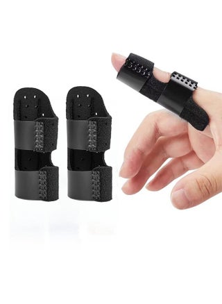 Finger Splint (2 Pack), Universal Finger Straightener, Broken And Trigger Finger Splint, Finger Brace For Arthritis Pain And Support, Relieves Sprains On Middle, Index, Ring, Pinky Finger - pzsku/ZDFC67DFB23F6CAEEEE0DZ/45/1744563262/a8fd2094-5f3a-492d-a481-0c7a152ed36b