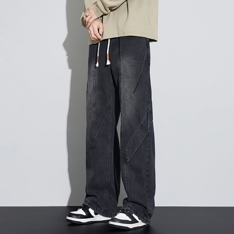 Unisex Casual Daily Denim Jeans - Image 1